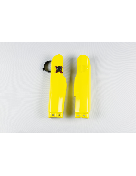 Protections de fourche + Kit départ - Jaune - UFO Suzuki 85 RM 2000