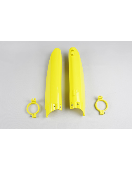 Protections de fourche - Jaune - UFO Suzuki 125 250 RM 1999-2003