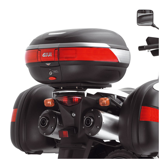 Support top case Givi Monokey E528 Kawasaki 1000 KLV 2004-2010 - Suzuki V-Strom 650 2004-2011 - 1000 2002-2011