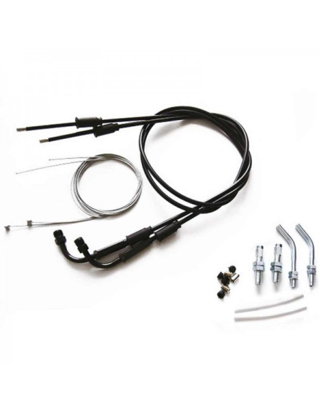 Câbles de gaz pour poignée tirage rapide ACCOSSATO - SUZUKI 600 / 750 GSX-R 2006-2010