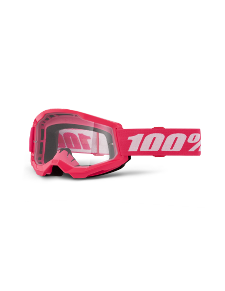 Masque cross 100% Strata 2 Rose - Ecran Clair