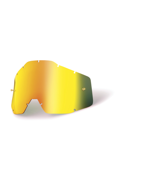 Ecran pour masque cross enfant 100% Accuri 1/Strata 1 - Iridium Or