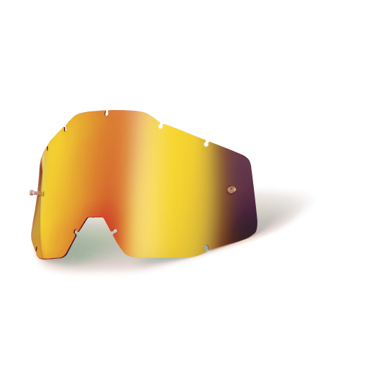 Ecran pour masque cross enfant 100% Accuri 1/Strata 1 - Iridium Rouge