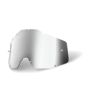 Ecran pour masque cross enfant 100% Accuri 1/Strata 1 - Iridium Argent