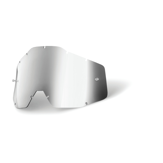 Ecran pour masque cross enfant 100% Accuri 1/Strata 1 - Iridium Argent