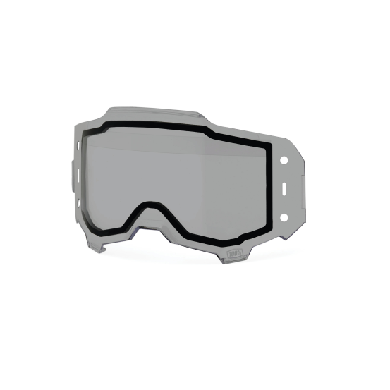 Ecran pour masque cross 100% Armega/Armatic Forecast - Double Fumé