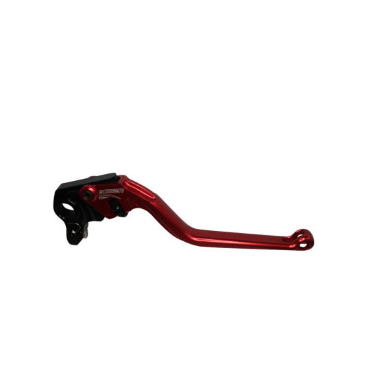 Levier de frein fixe en aluminium usiné CNC anodisé rouge ACCOSSATO - DUCATI - HUSQVARNA - KTM