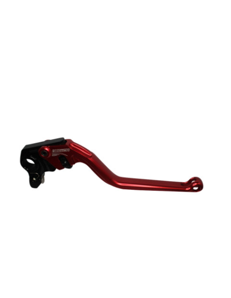 Levier de frein fixe en aluminium usiné CNC anodisé rouge ACCOSSATO - DUCATI - HUSQVARNA - KTM