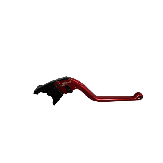 Levier de frein fixe en aluminium usiné CNC anodisé rouge ACCOSSATO - SUZUKI 1300 GSX-R 2008-2020