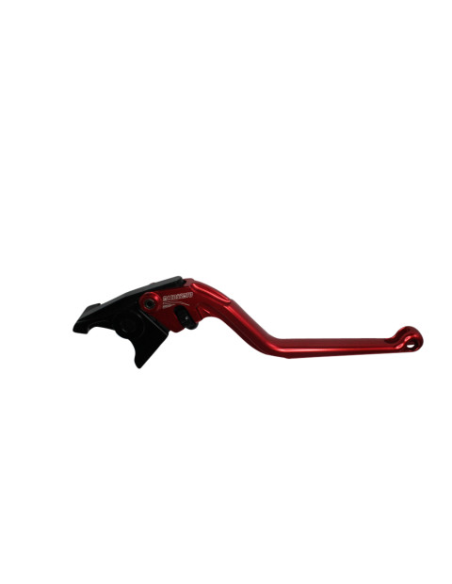 Levier de frein fixe en aluminium usiné CNC anodisé rouge ACCOSSATO - SUZUKI 1300 GSX-R 2008-2020