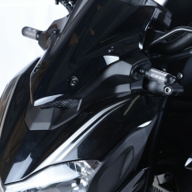 Adaptateurs de clignotant R&G RACING noir - KAWASAKI
