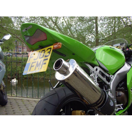 Support de plaque R&G KAWASAKI ZX-6R 2003-04, 750 Z, S 2003-06 et 1000 Z 2003-06