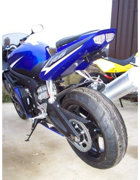 Support de plaque R&G pour YAMAHA YZF-R6 2003-2005 et YZF-R1 2002-2003