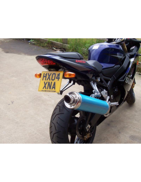 Support de plaque R&G pour SUZUKI 600/750 GSX-R 2004-2005