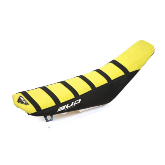 Housse de selle BUD Full Traction SUZUKI 250 RM Z 2007 - 2009 Jaune Noir