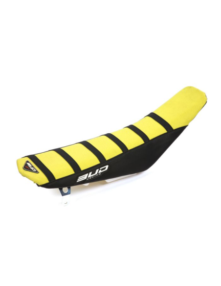 Housse de selle BUD Full Traction SUZUKI 250 RM Z 2007 - 2009 Jaune Noir