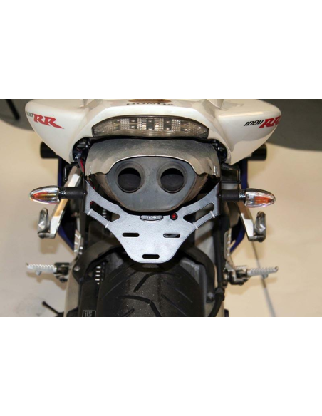 Support de plaque R&G HONDA 600 CBR RR 2003-06 et 1000 CBR RR Fireblade 2004-07