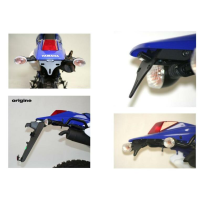 Support de plaque R&G YAMAHA 125 DT R X 2007