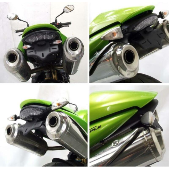 Support de plaque R&G pour TRIUMPH 675 Street Triple, R 2007-2012
