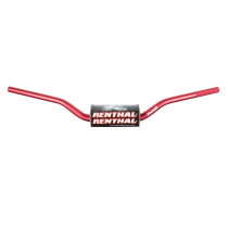 Guidon RENTHAL Fatbar 673 Trials 100 Rouge