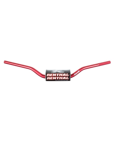 Guidon RENTHAL Fatbar 673 Trials 100 Rouge