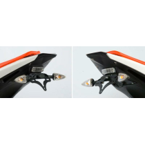 Support de plaque R&G DERBI 125 GPR 2009-2013