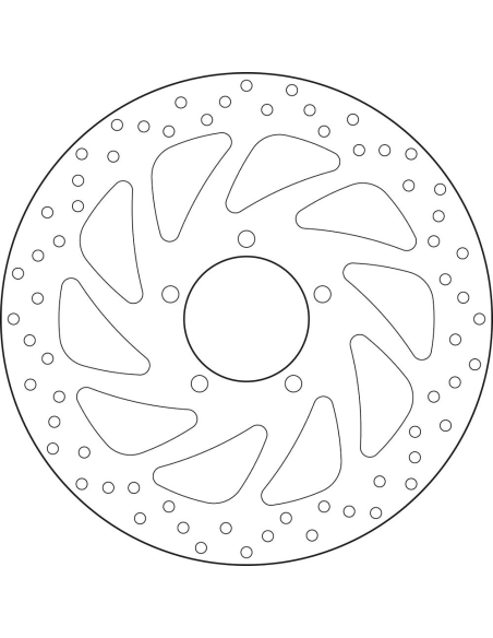 Disque de frein BREMBO Oro fixe - 68B407L3