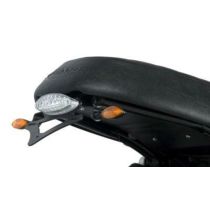 Support de plaque R&G 790/865 Bonneville 06-13, 865/900 scrambler 08-13 et 900 Thruxton 04-14