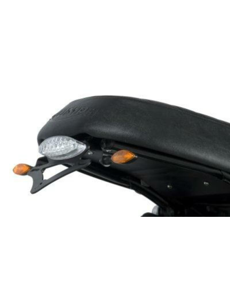 Support de plaque R&G 790/865 Bonneville 06-13, 865/900 scrambler 08-13 et 900 Thruxton 04-14