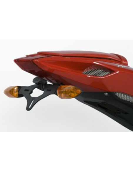 Support de plaque R&G RACING noir - MV AGUSTA F3 675