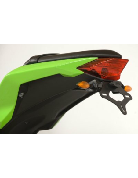 Support de plaque R&G KAWASAKI 250 ZX R Ninja 2013 et 300 Ninja 2012-2014