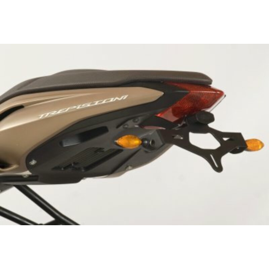 Support de plaque R&G MV AUGUSTA 675 Brutale 2012-2014 et 800 Brutale 2013-2014