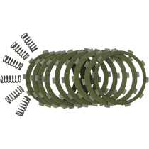 Kit disques d'embrayage garnis + ressorts EBC - SRC Aramid Fiber - HONDA