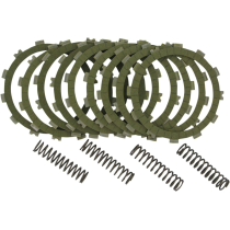 Kit disques d'embrayage garnis + ressorts EBC - SRC Aramid Fiber - KAWASAKI
