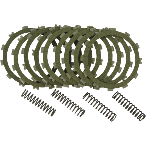 Kit disques d'embrayage garnis + ressorts EBC - SRC Aramid Fiber - KAWASAKI