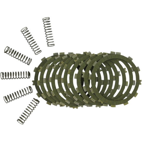 Kit disques d'embrayage garnis + ressorts EBC - SRC Aramid Fiber - KAWASAKI 900 ZX-9 R 1998-2003 / Z 1000 2003-2006
