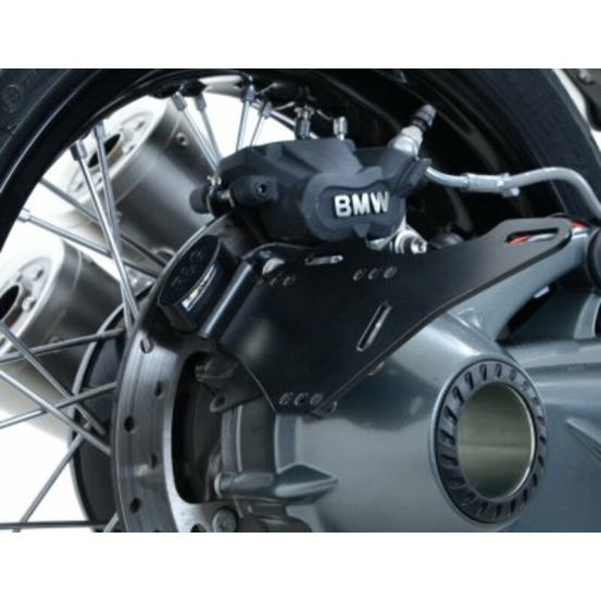 Support de plaque R&G RACING noir BMW R NINE T 2017 - 2024