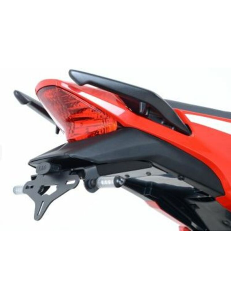 Support de plaque noir R&G RACING HONDA CBR 300 R 2015 - 2016