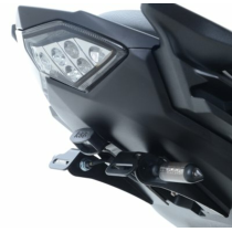 Support de plaque noir R&G RACING - KAWASAKI KLE 650 VERSYS