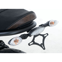 Support de plaque R&G RACING noir - YAMAHA XSR700
