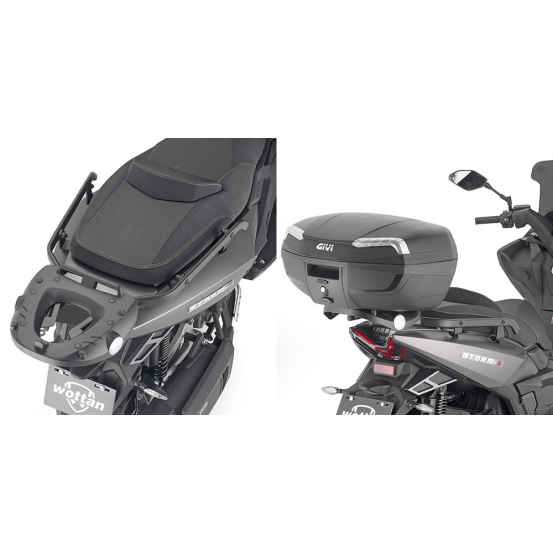 Support top case Givi Monokey - Monolock SR9580 Wottan Storm S 300 2022-2025