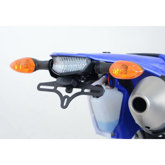 Support de plaque R&G RACING noir - YAMAHA WR450F