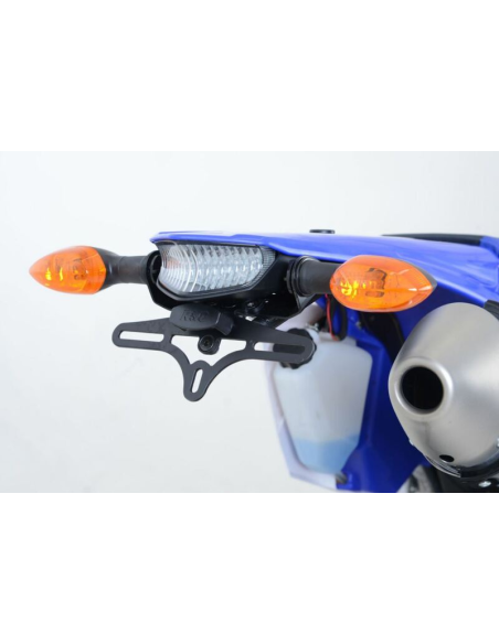Support de plaque R&G RACING noir - YAMAHA WR450F