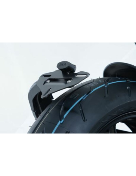 Support de plaque R&G RACING ras de roue noir - YAMAHA MT-09