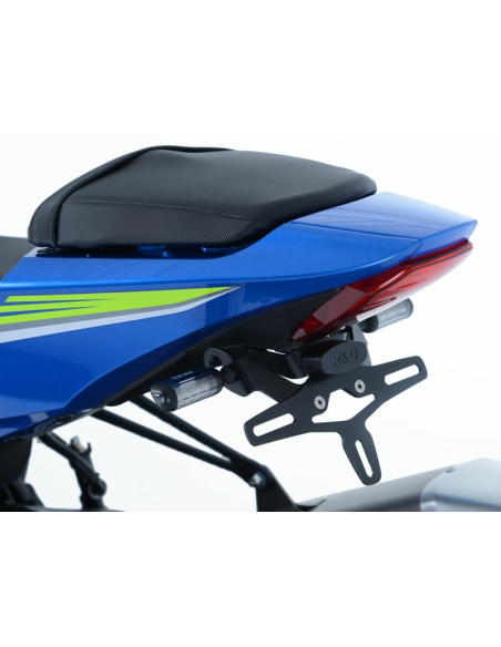 Support de plaque R&G RACING noir - SUZUKI GSX-R1000
