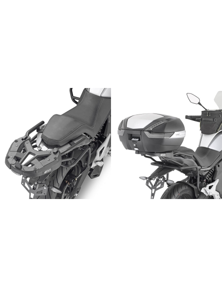 Support top case Givi Monokey - Monolock SR9221 CF MOTO MULTITERRAIN 650 MT 2021-2024 - 700 MT 2024-2025