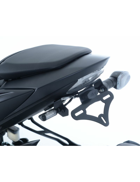 Support de plaque R&G RACING noir - SUZUKI GSX-S750