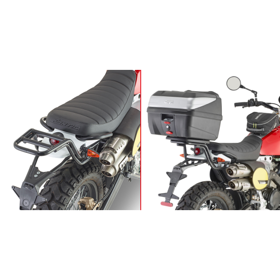 Support top case Givi Monolock SR9150 Fantic Caballero Scrambler 125-250-500 2018-2022