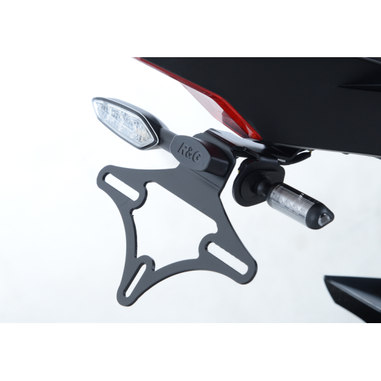 Support de plaque R&G RACING noir - YAMAHA YZF-R6