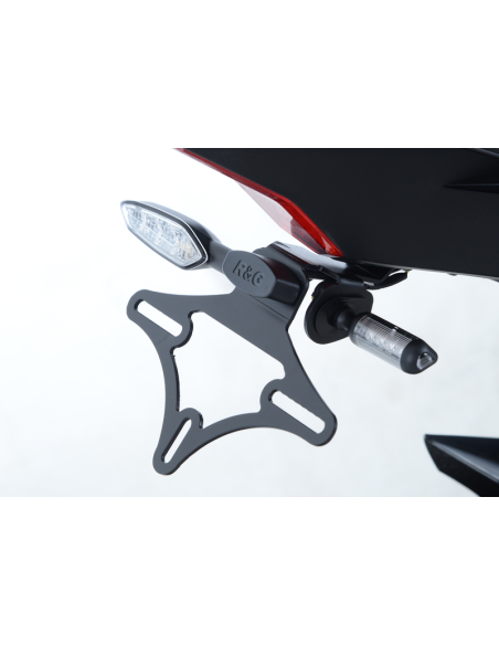 Support de plaque R&G RACING noir - YAMAHA YZF-R6